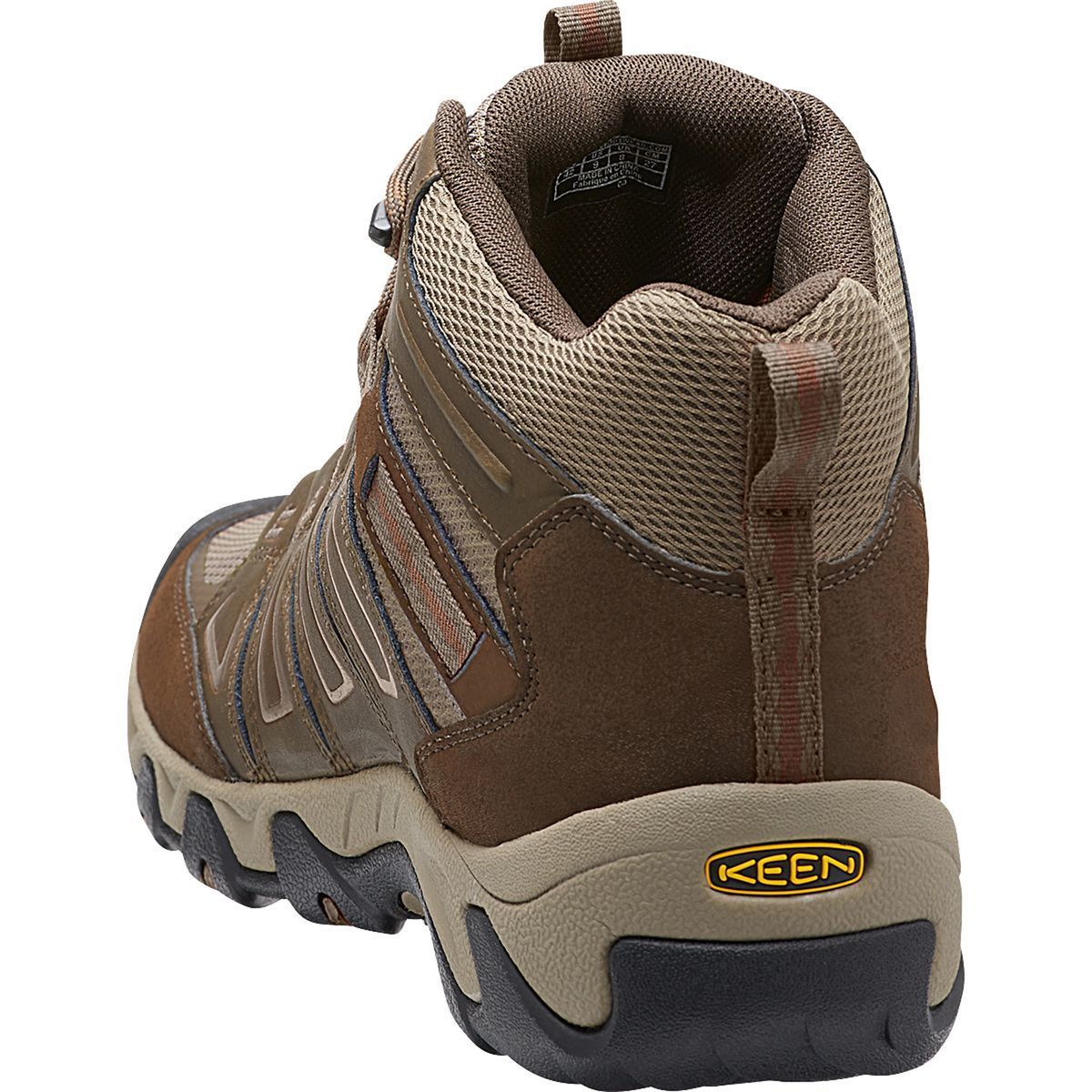 keen men's oakridge mid waterproof hiking boot