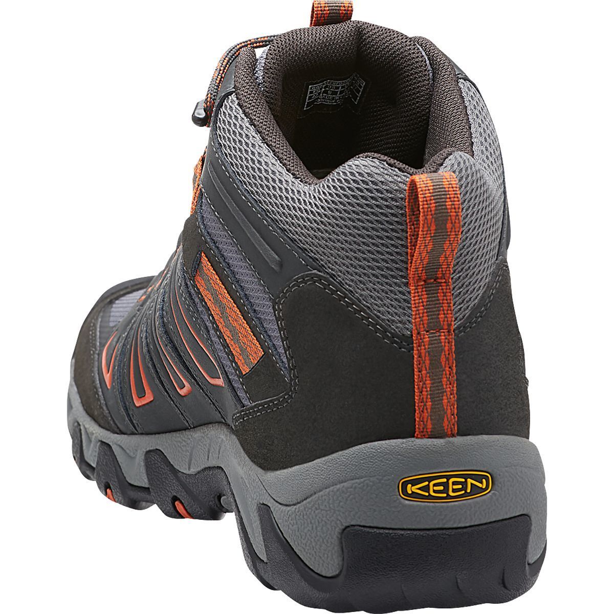 keen men's oakridge mid waterproof hiking boot