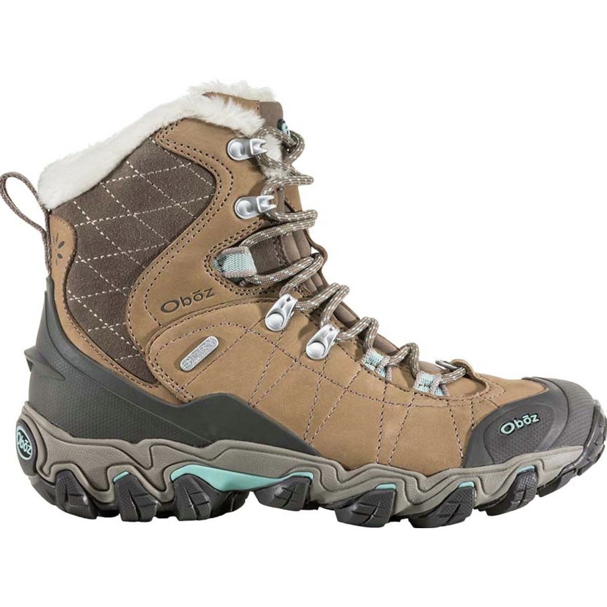 womens oboz bridger 7 insulated waterproof