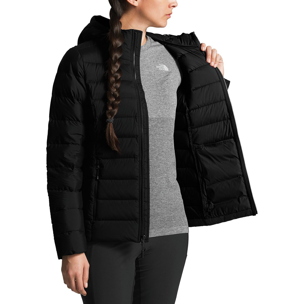 The North Face Stretch Down Hooded Jacket Women's