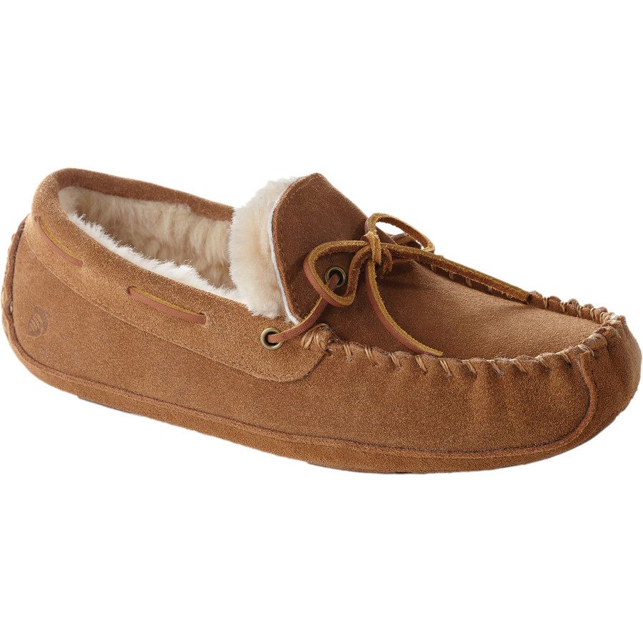 acorn men's sheepskin bootie slipper