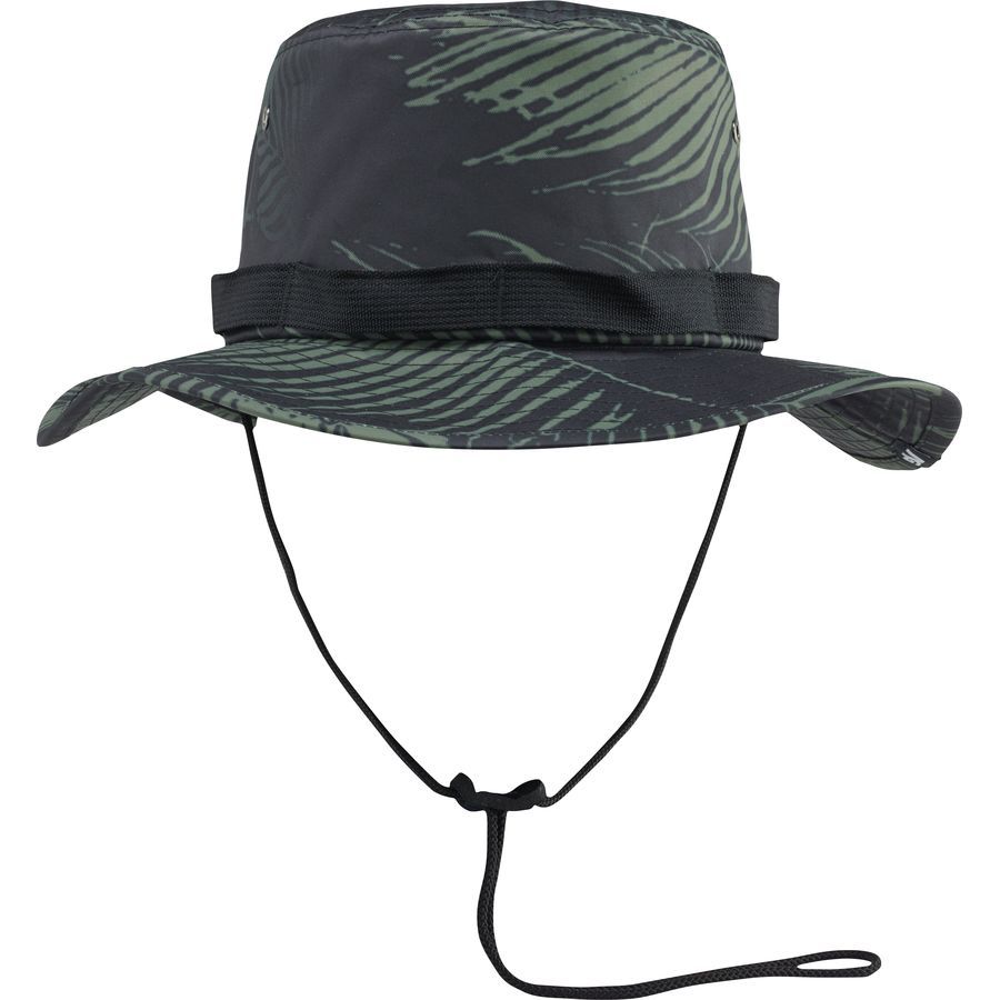 green jungle hat
