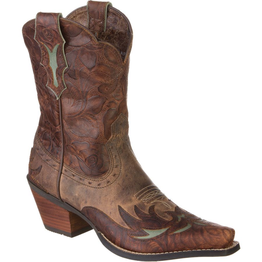 women's ariat leather ankle boots