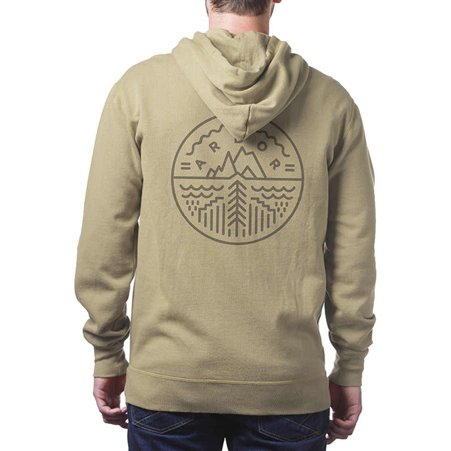 Arbor Bullet Water Resistant FullZip Hoodie Men's