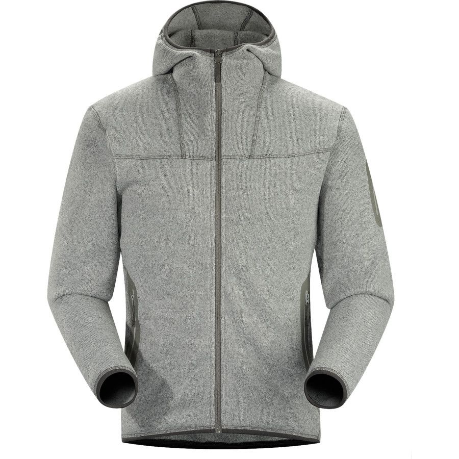 Arc'teryx Covert Fleece Hooded Jacket - Men's&nbsp;Argent