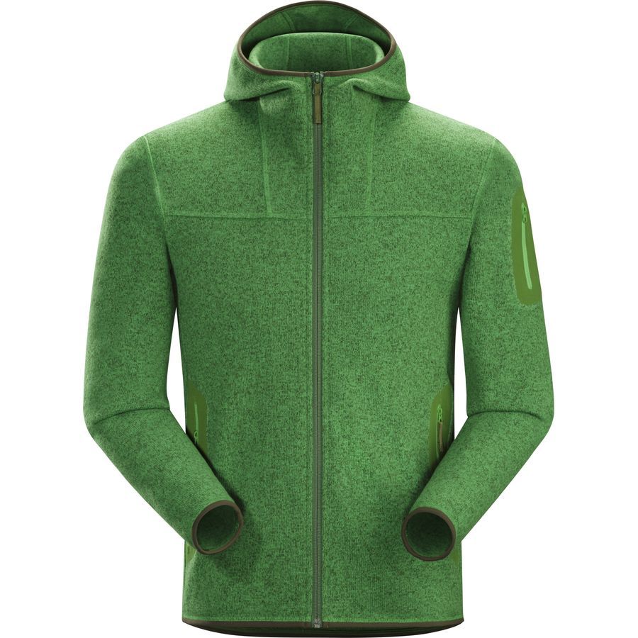 Arc'teryx Covert Fleece Hooded Jacket - Men's&nbsp;Khasi