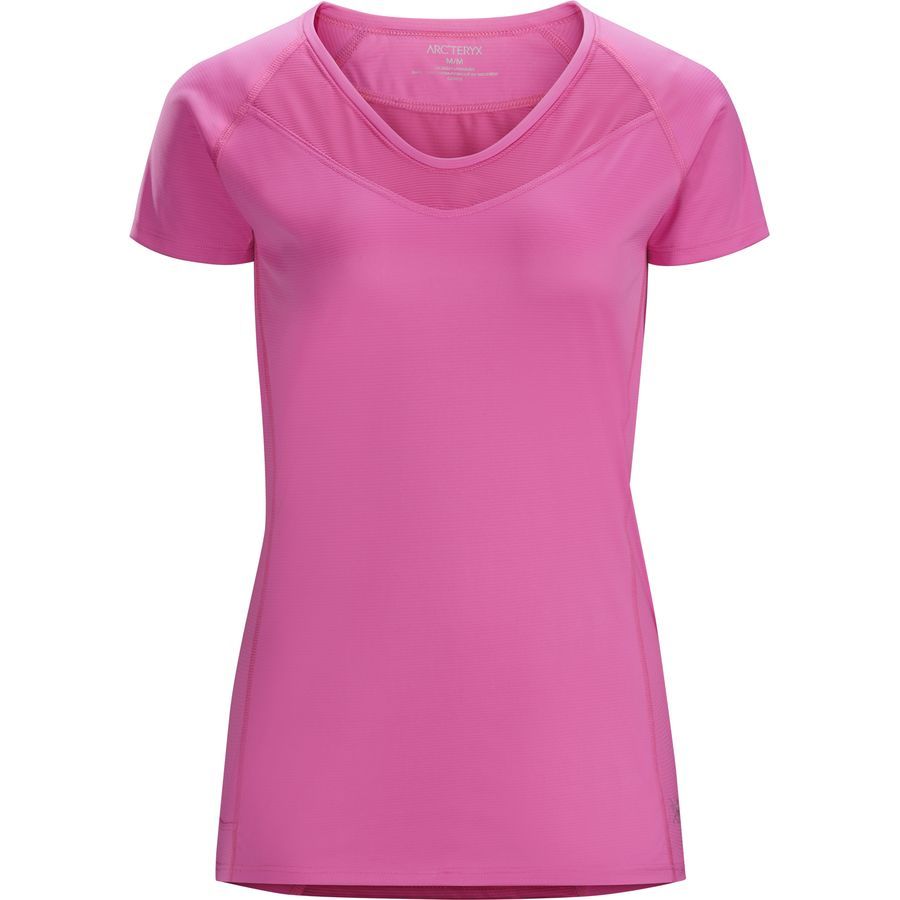 Arc'teryx Kapta V-Neck Shirt - Short-Sleeve - Women's&nbsp;Rose Violet