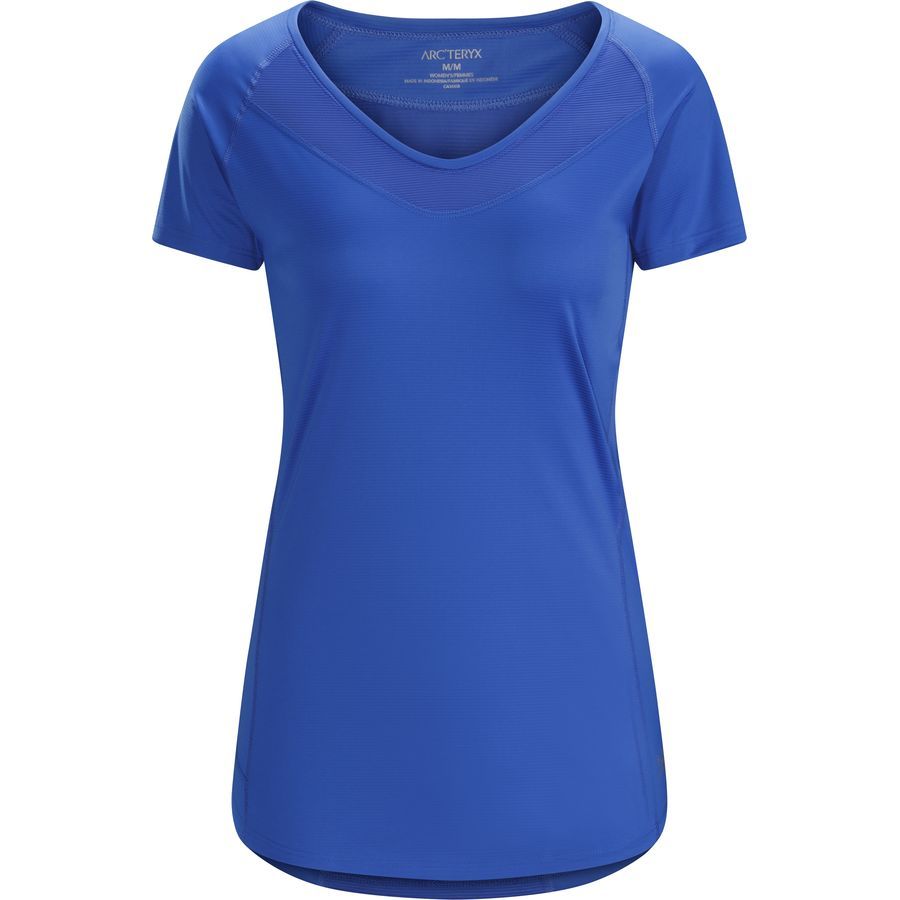 Arc'teryx Kapta V-Neck Shirt - Short-Sleeve - Women's&nbsp;Somerset Blue