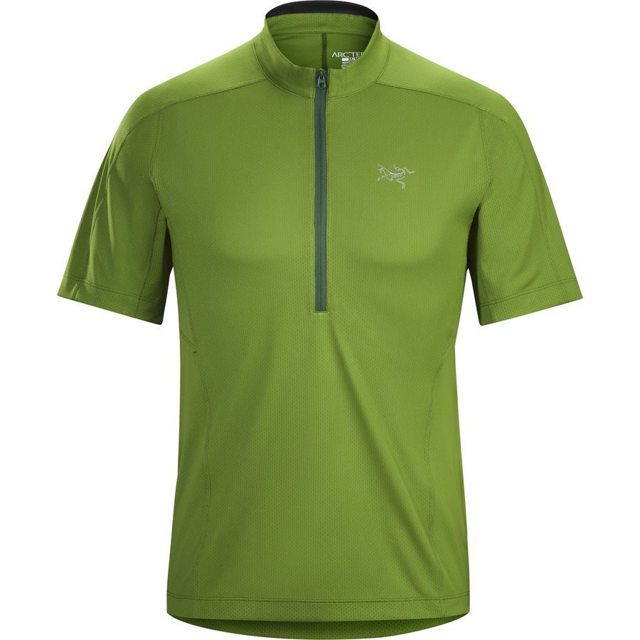 Arc'teryx Velox Zip-Neck Shirt - Short-Sleeve - Men's | Backcountry.com
