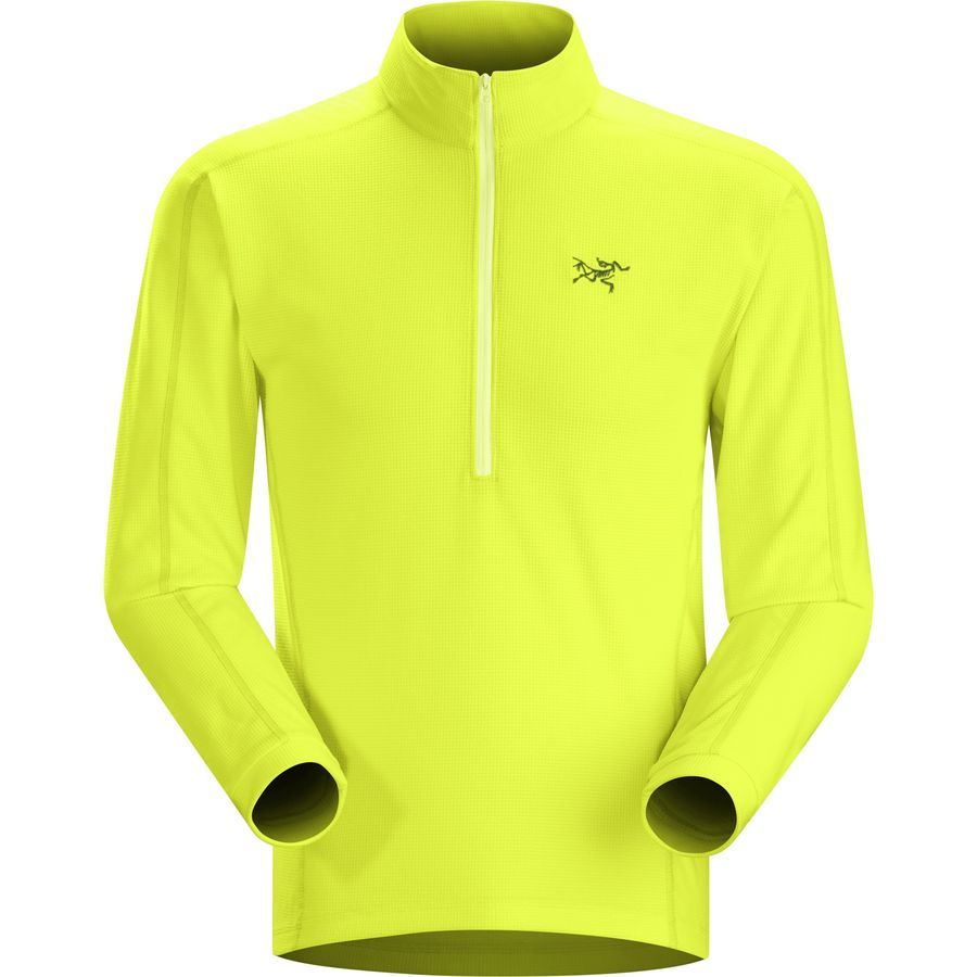 Arc'teryx Delta LT Zip-Neck Top - Men's&nbsp;Venom