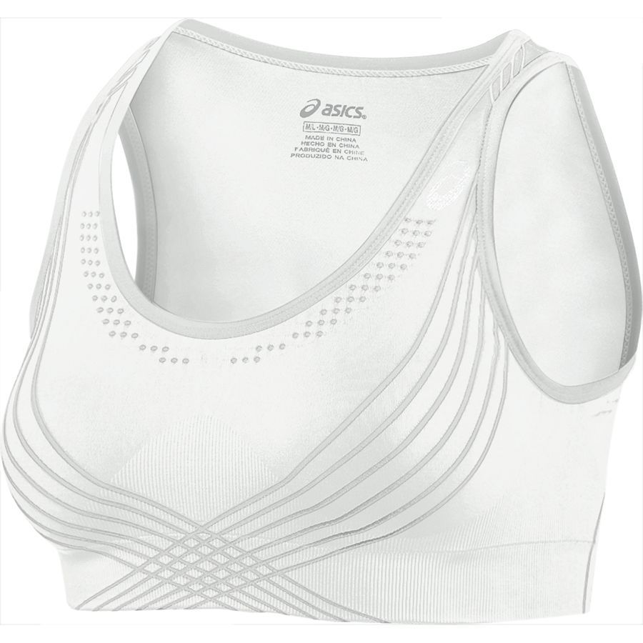 Asics Fit-Sana Seamless Sports Bra - Women's&nbsp;Real White