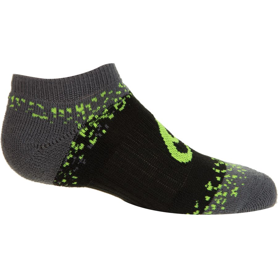 Asics Splatter No Show Socks - 6-Pair - Kids'&nbsp;3/4 Front