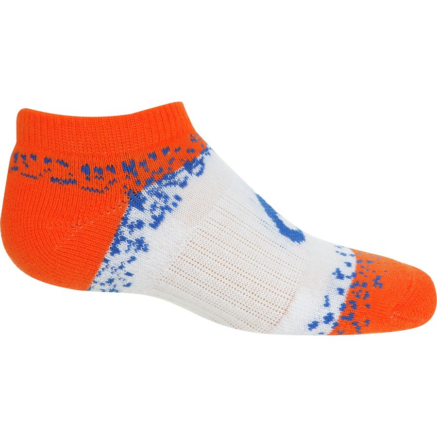 Asics Splatter No Show Socks - 6-Pair - Kids'&nbsp;3/4 Front