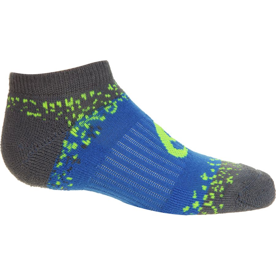 Asics Splatter No Show Socks - 6-Pair - Kids'&nbsp;3/4 Front