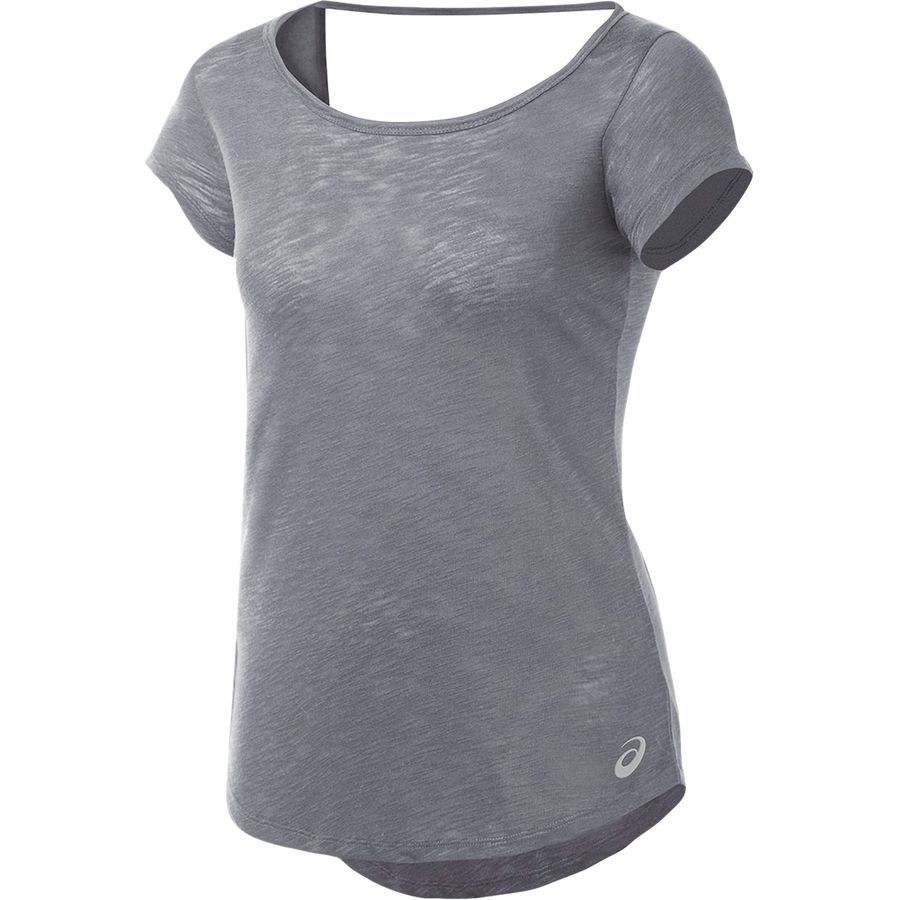 Asics Slub Shirt - Short-Sleeve - Women's&nbsp;Frost