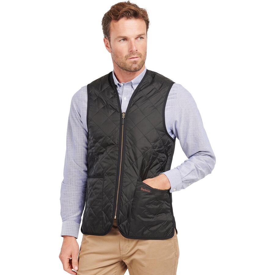 Quilted Waistcoat/Zip-In Liner Vest - Men's