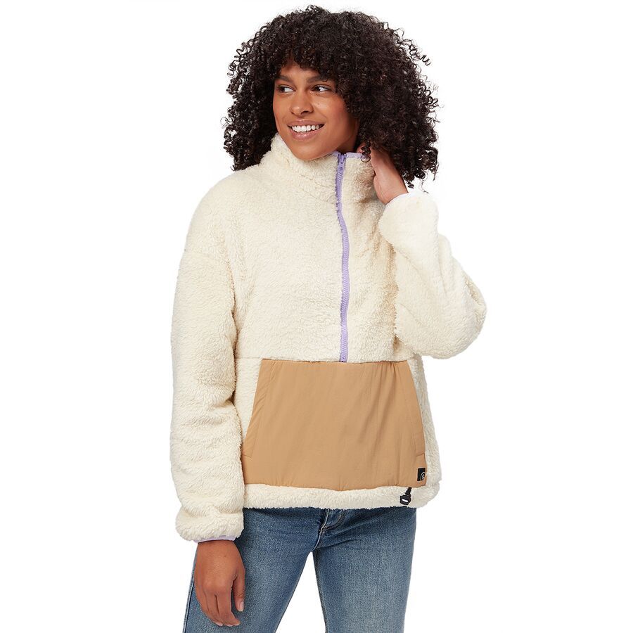 Oversized Fleece Pullover - Women's