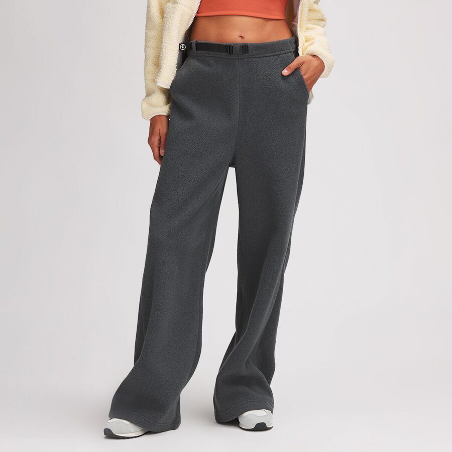 Wide Leg Fleece Pant - Women's