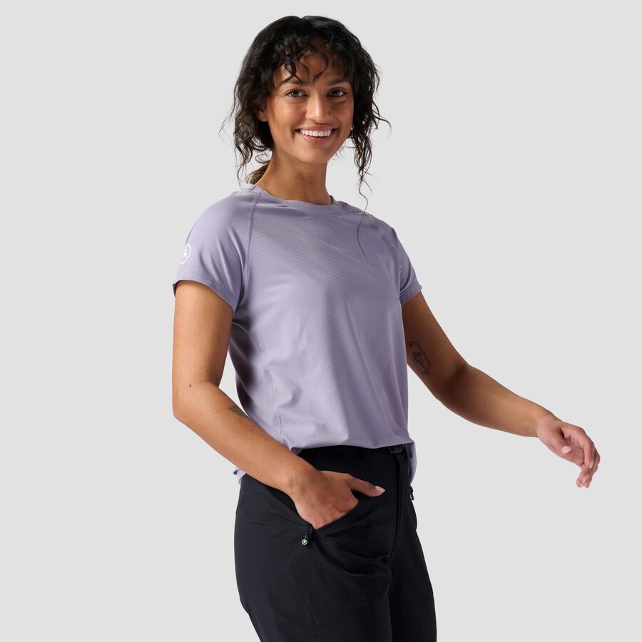 Tahoe Sun Short-Sleeve Crew Top - Women's