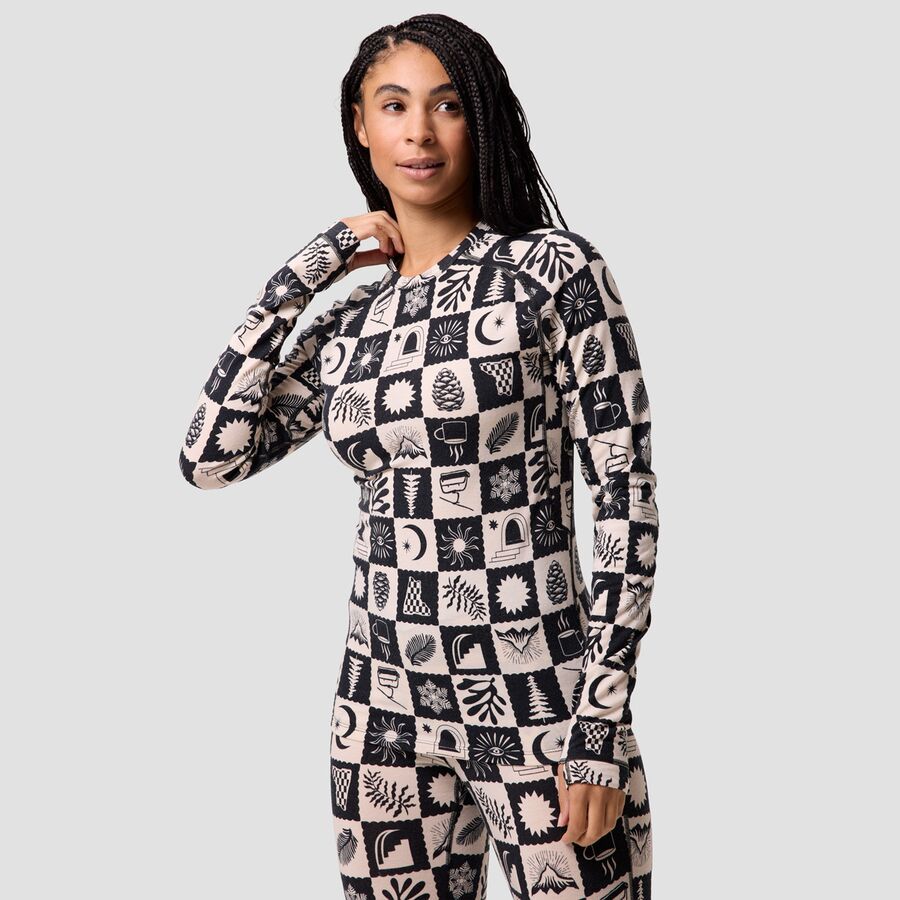 Cedars RWS Merino Lt-Wt Baselayer Crew Top - Women's