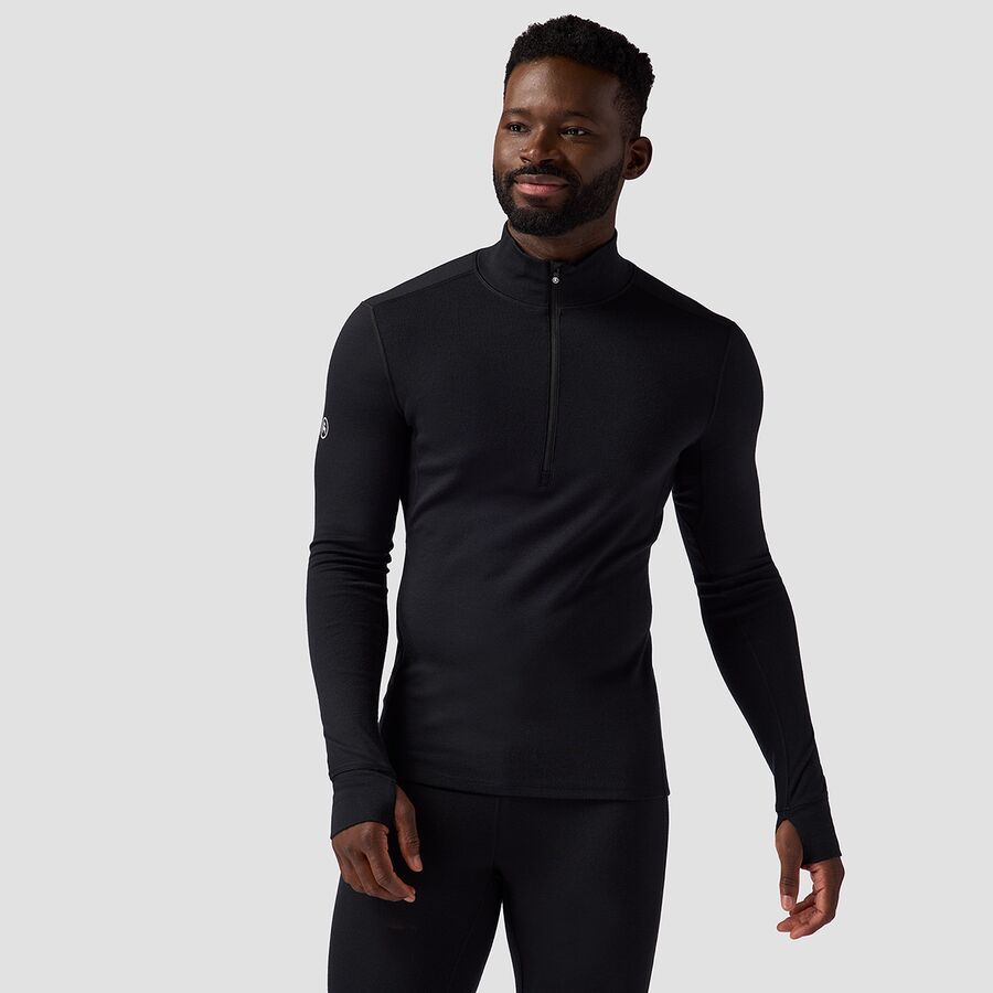 Cedars RWS Merino Mid-Wt Baselayer 1/4-Zip Top - Men's