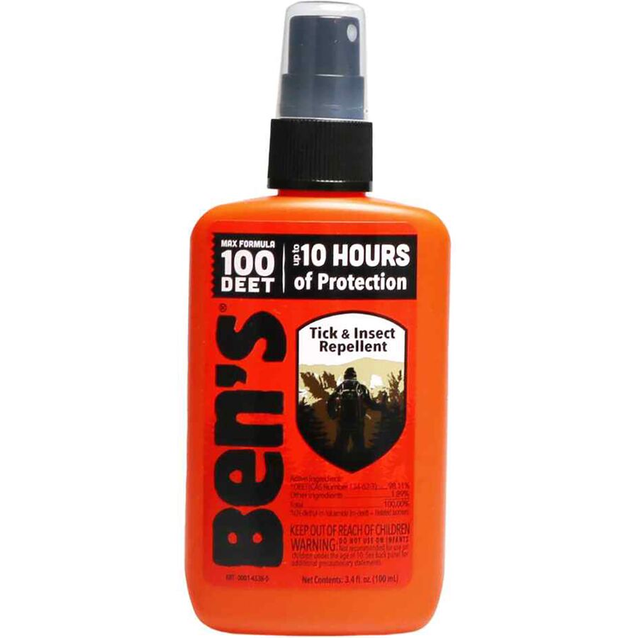 100 3.4oz Tick And Insect Repellent Pump Spray