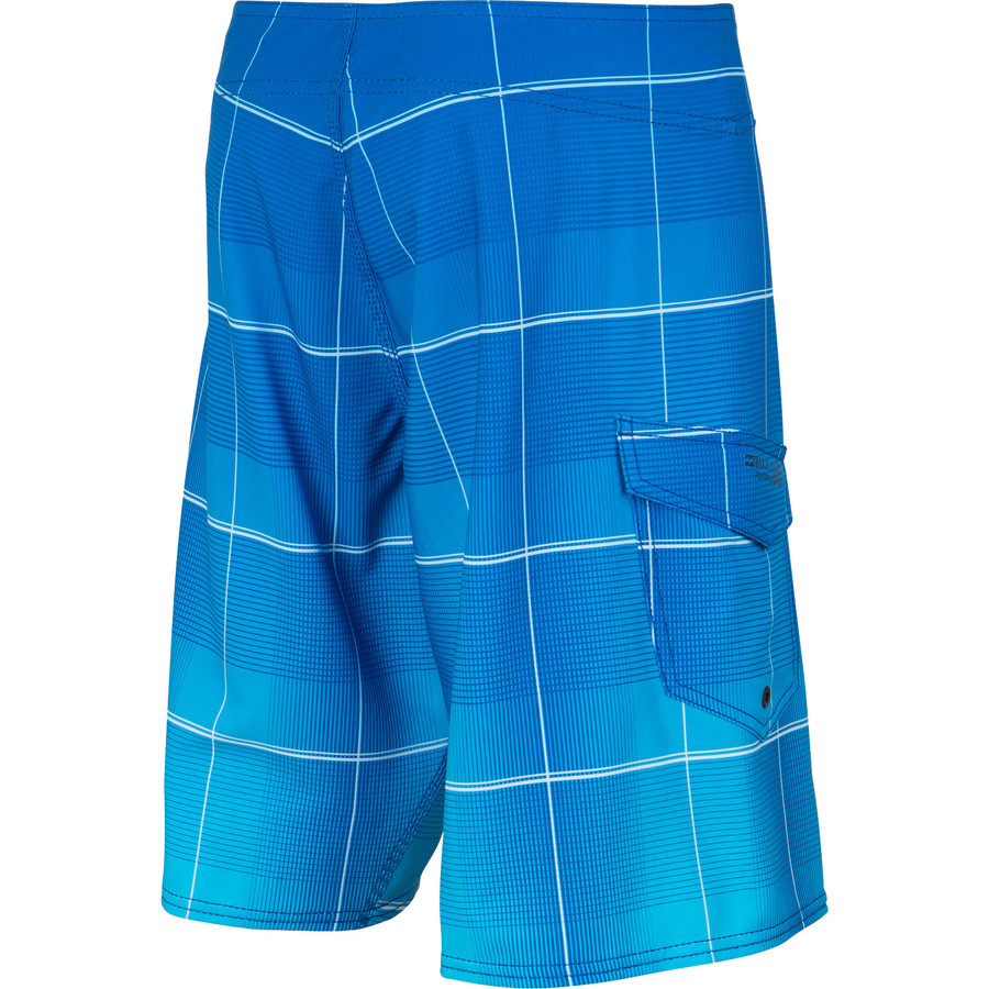 Billabong All Day Plaid X Board Short - Boys'&nbsp;Back