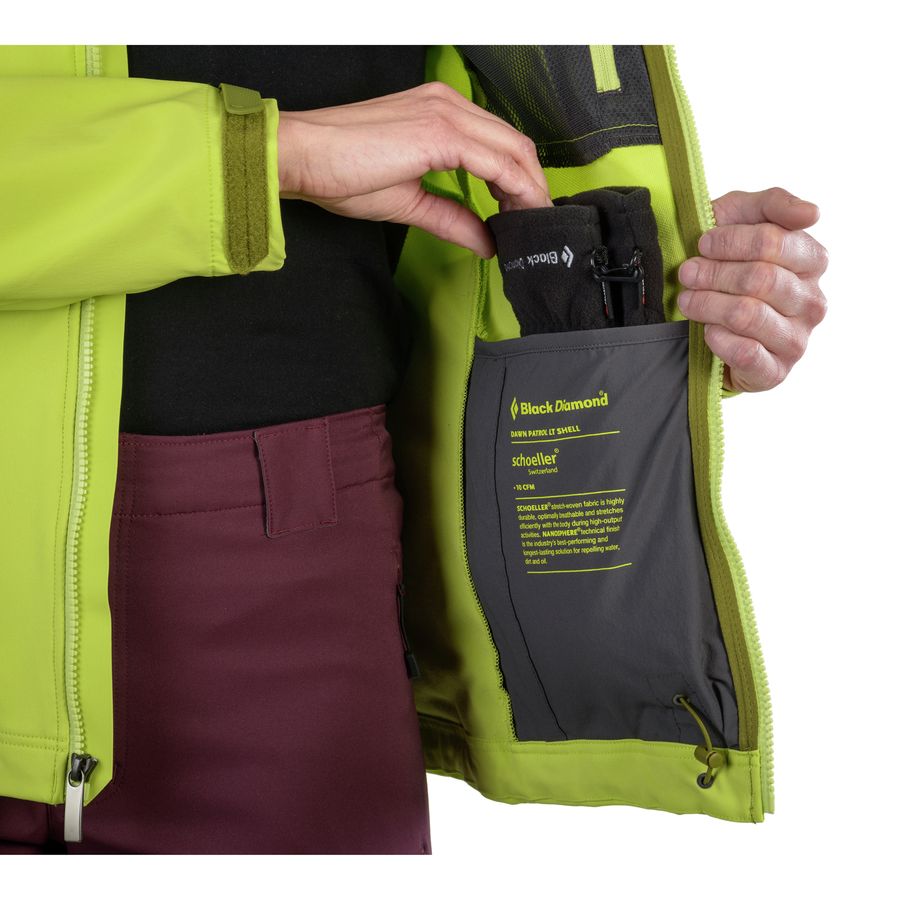 Black Diamond Dawn Patrol LT Hooded Softshell Jacket - Women's&nbsp;Detail
