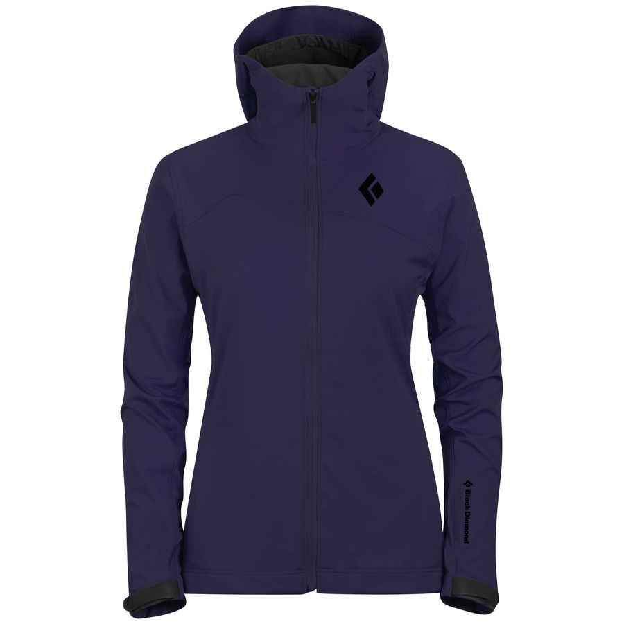 Black Diamond Dawn Patrol LT Hooded Softshell Jacket - Women's&nbsp;Nightshade