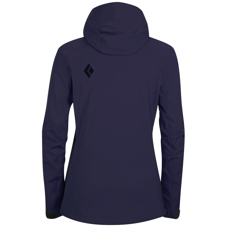 Black Diamond Dawn Patrol LT Hooded Softshell Jacket - Women's&nbsp;Back