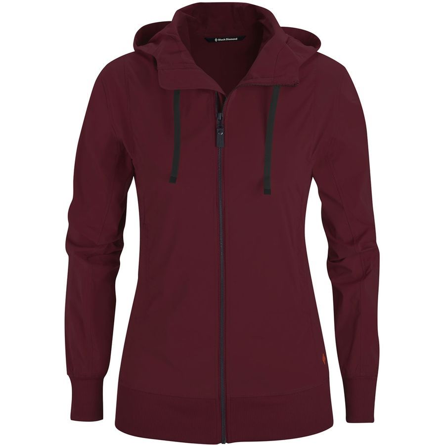 Black Diamond Sinestra Full-Zip Hoodie - Women's&nbsp;Merlot