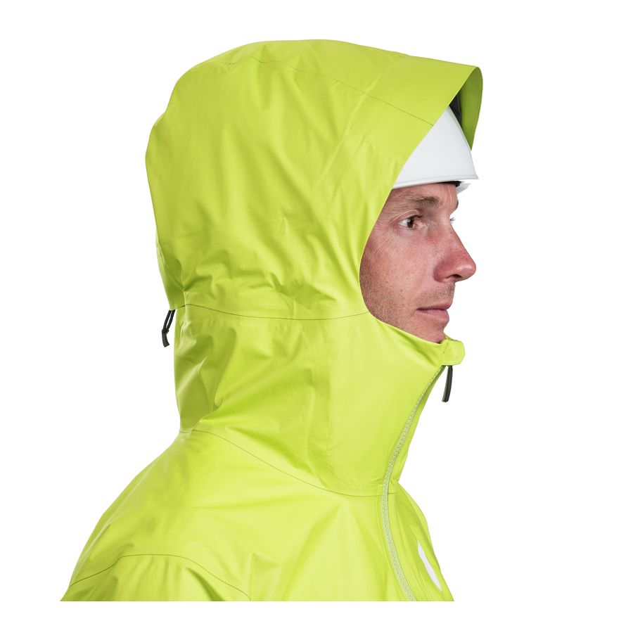 Black Diamond Mono Point Shell Jacket - Men's&nbsp;Hood