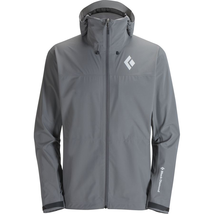 Black Diamond Liquid Point Shell Jacket - Men's&nbsp;Nickel