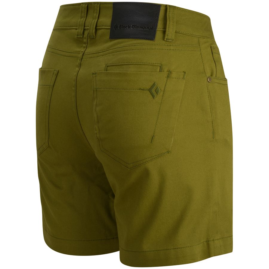 Black Diamond Stretch Font Short - Women's&nbsp;3/4 Back