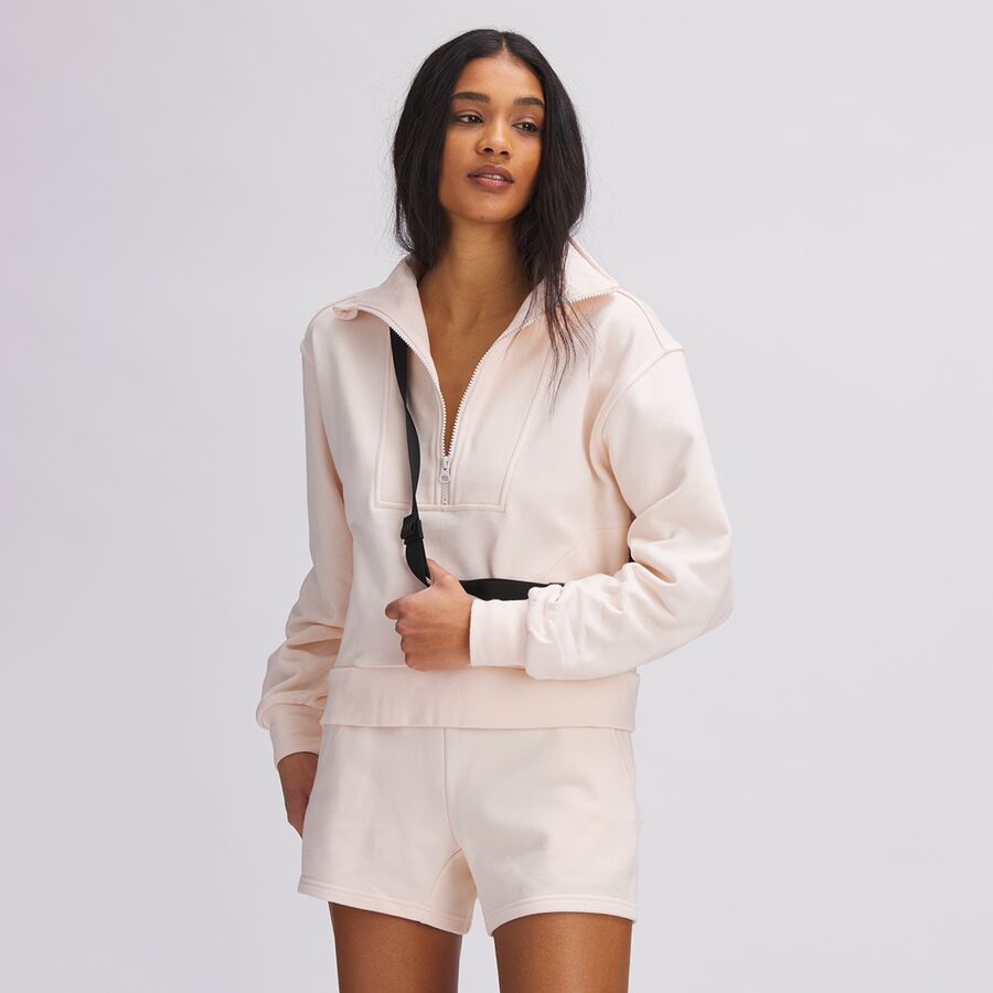 French Terry 1/2-Zip Pullover - Women's