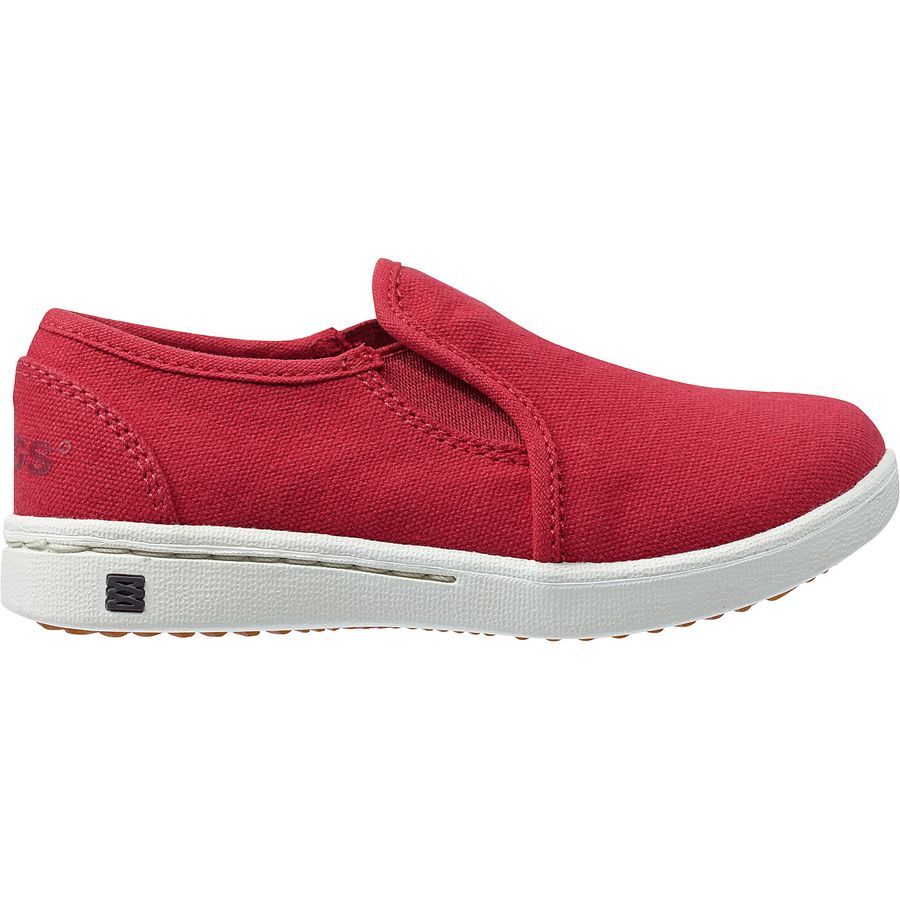 Bogs Malibu Canvas Slip On Shoe - Girls'&nbsp;Red