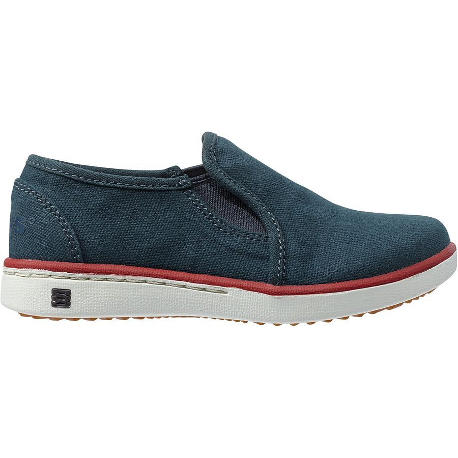 Bogs Malibu Canvas Slip On Shoe - Boys'&nbsp;Navy