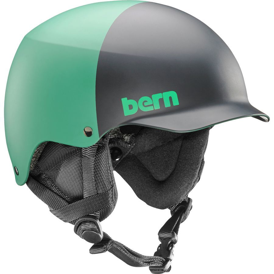 Bern Team Baker EPS Thin Shell Helmet with Earflaps