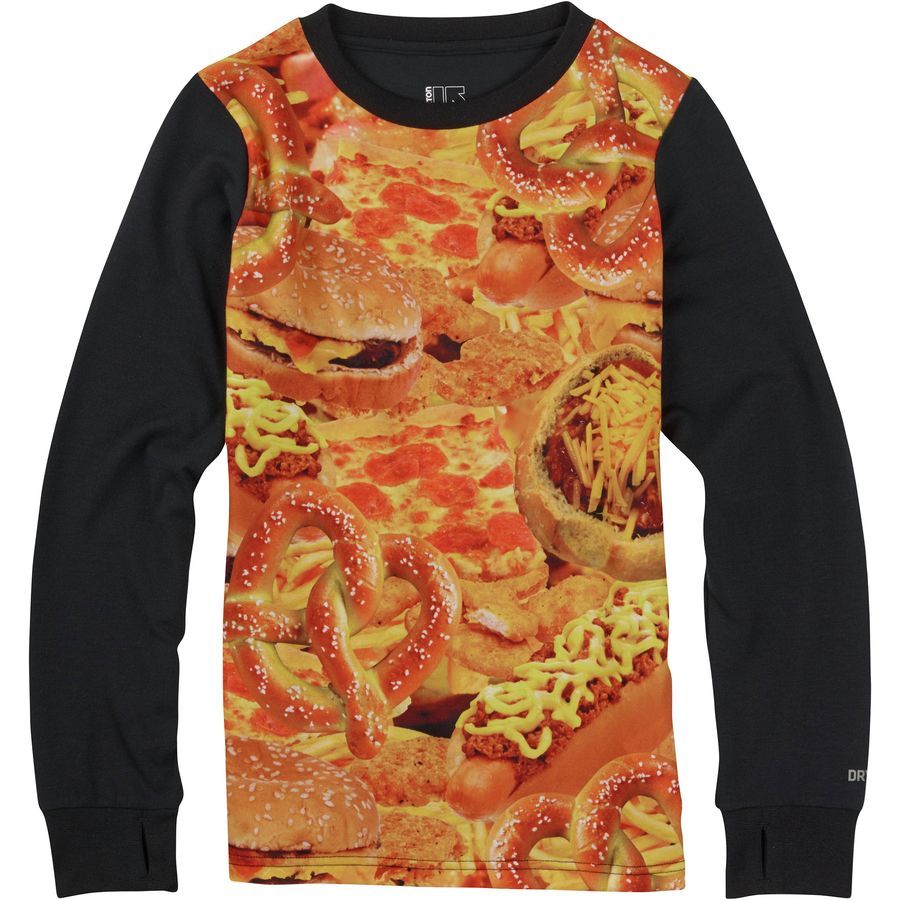 Burton Tech Top - Long-Sleeve - Boys'&nbsp;Lodge Food