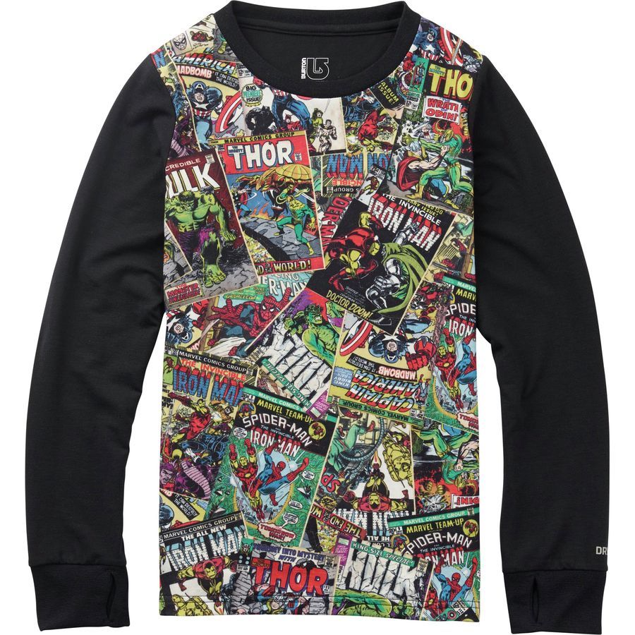Burton Tech Top - Long-Sleeve - Boys'&nbsp;Marvel