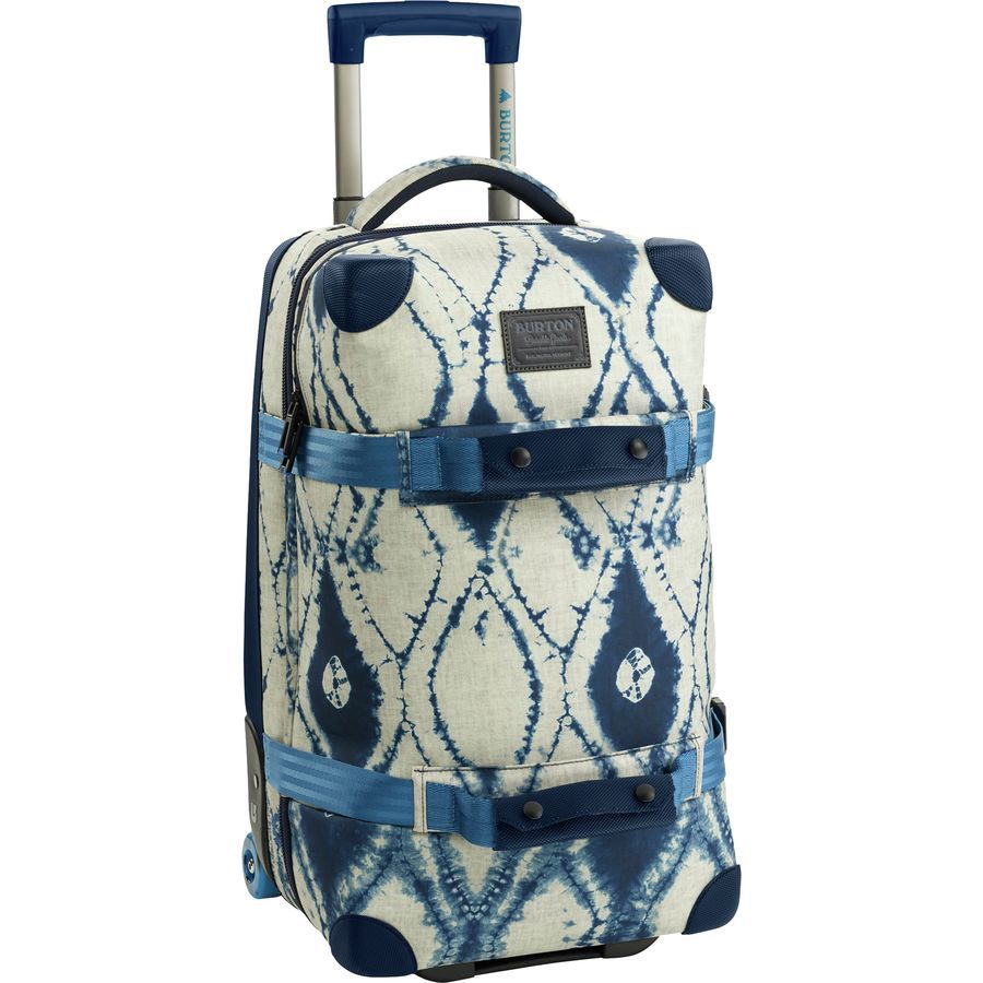 Burton Wheelie Flight Deck Rolling Gear Bag - 2746cu in&nbsp;Indigo Batik