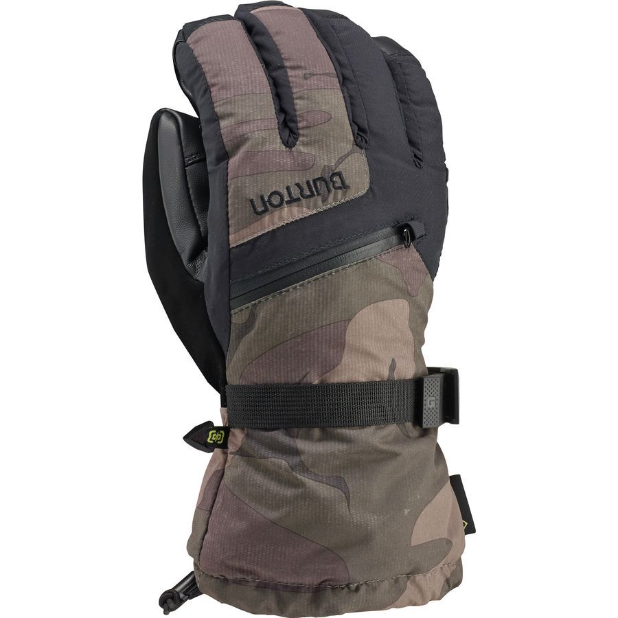 burton gore tex gloves camo