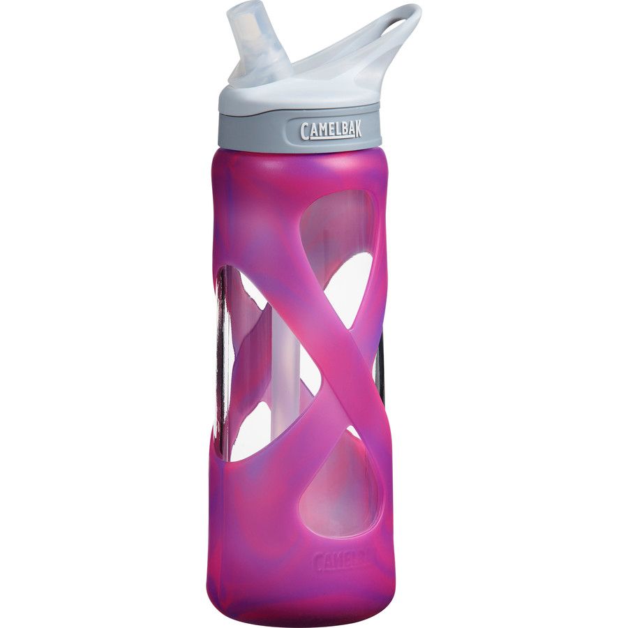 CamelBak Eddy Glass Water Bottle - .7L&nbsp;Purple/Pink Swirl