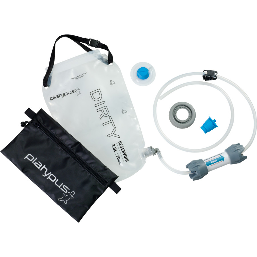 Platypus GravityWorks 2.0L Filter System - Reservoir Kit&nbsp;Contents