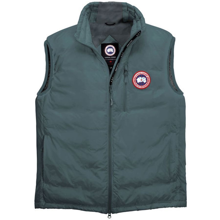 Canada Goose Lodge Down Vest - Men's&nbsp;Slate