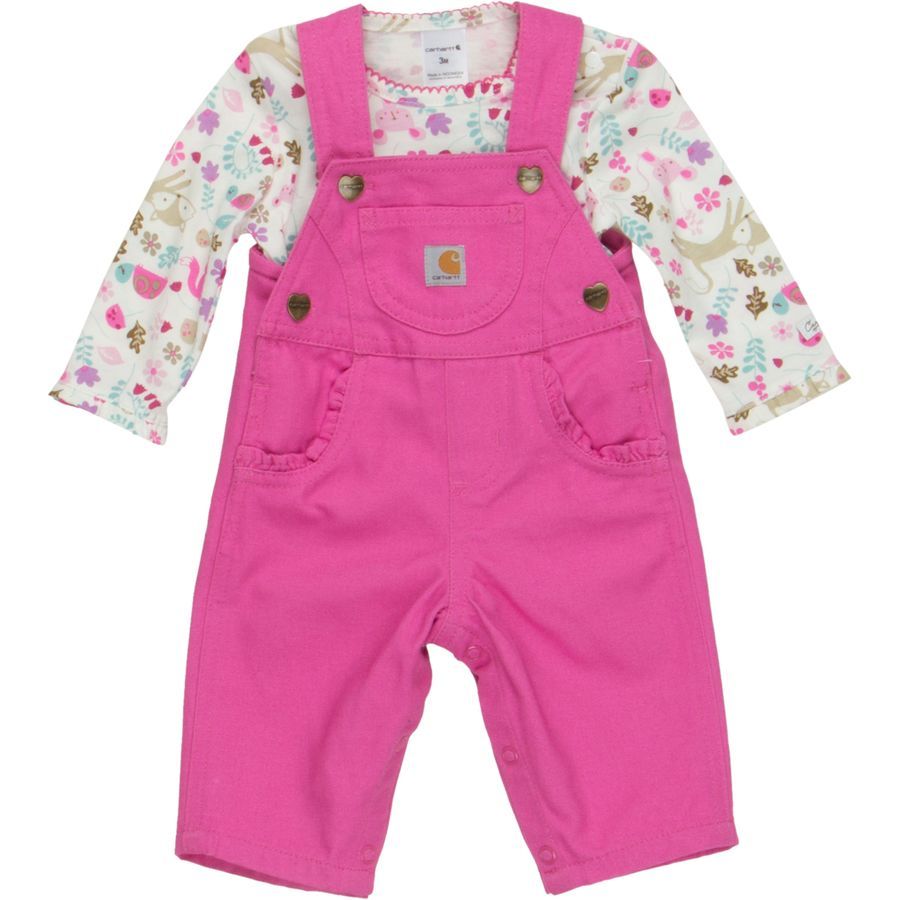 Carhartt Fox Friends Overall Set Infant Girls'