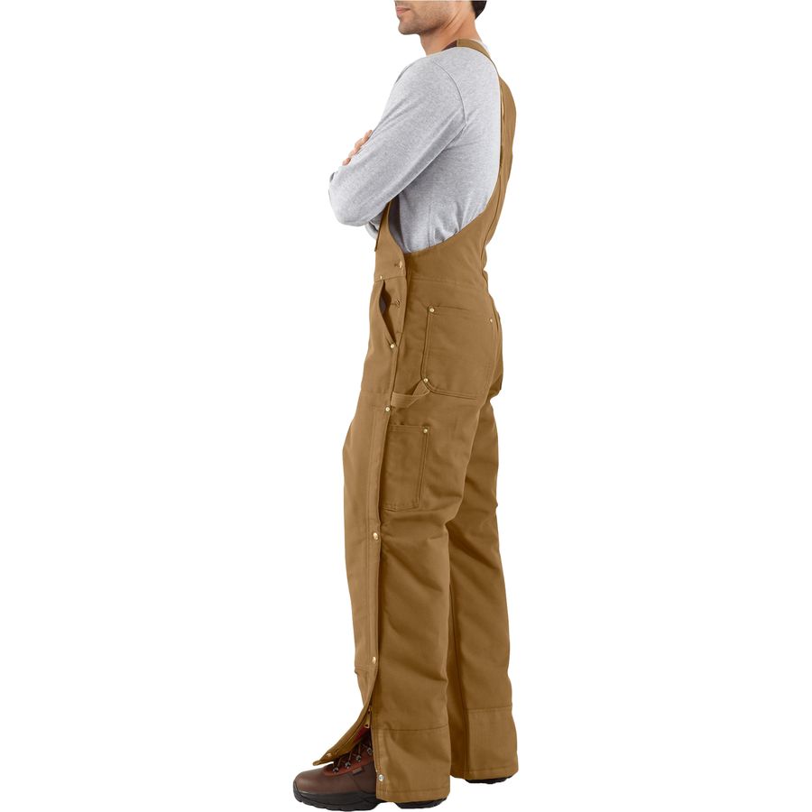 Carhartt QuiltLined ZipToThigh Bib Overall Pant Men's