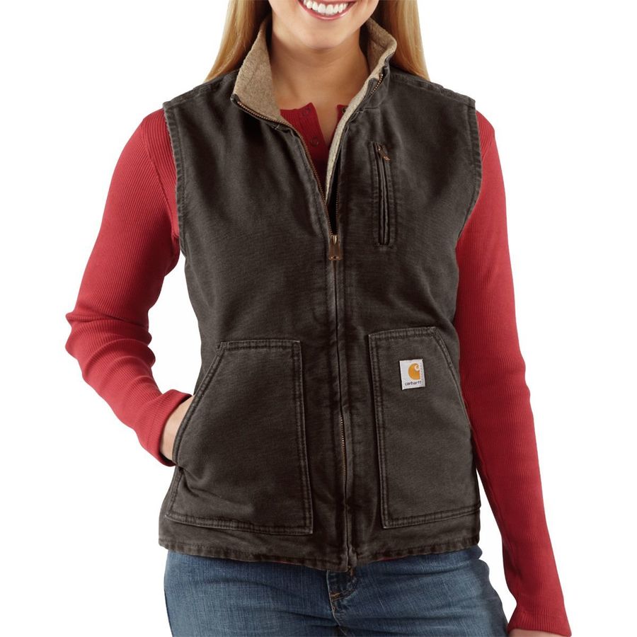 Carhartt Sandstone MockNeck Vest Women's
