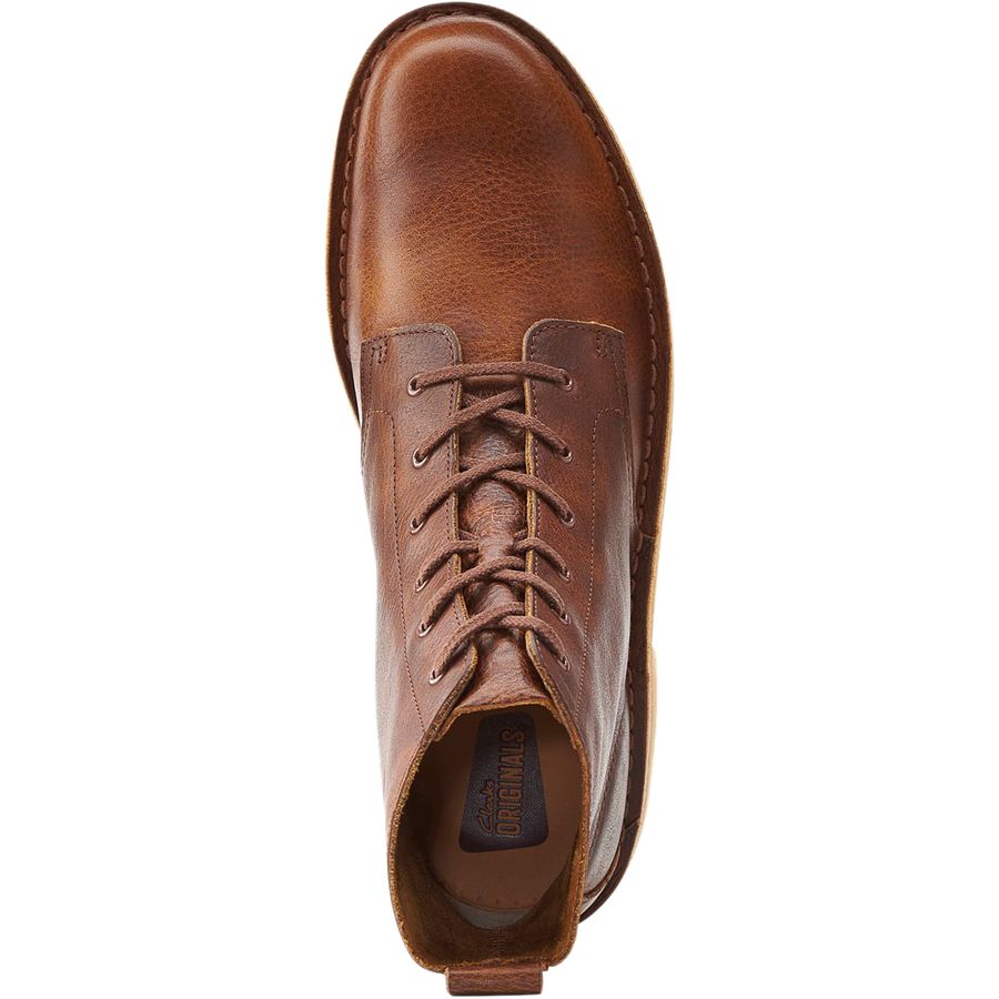 clarks desert mali black