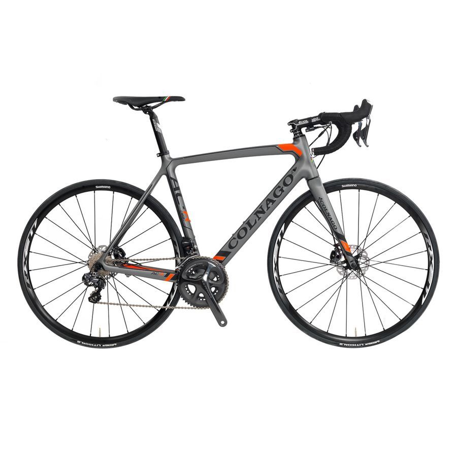 Colnago AC-R Disc Ultegra Complete Bike-2015&nbsp;Grey/Orange